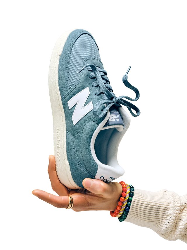 NWT New Balance Men\'s BB80 V1 Court Sneaker, White/Light Blue, 7 M New Balance BB80 White Light Blue for Sale | Authenticity  main image 4