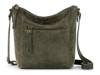Ashland Crossbody Bag Moss Green Suede view