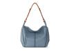 Los Feliz Hobo Bag Light Blue Leather view