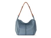 Los Feliz Hobo Bag Light Blue Leather view