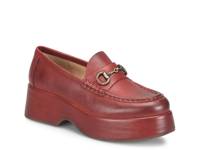 Parson Platform Loafer Red view