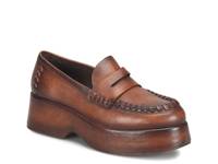 Pixie Platform Penny Loafer Dark Brown view