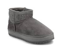 Tarla Bootie Slipper - Women's Grey view