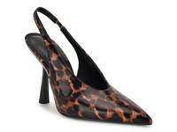 Kates Pump Brown Animal Print view