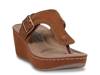 Alani Wedge Sandal Cognac view
