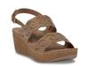 Alexia Wedge Sandal Cognac view