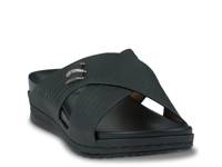 Carter Wedge Sandal Black view