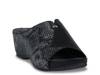 Dacia Wedge Sandal Black view