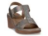 Elisa Wedge Sandal Pewter Metallic view