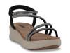 Emory Wedge Sandal Black view