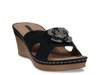 Fiora Wedge Sandal Black view