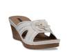 Fiora Wedge Sandal White view