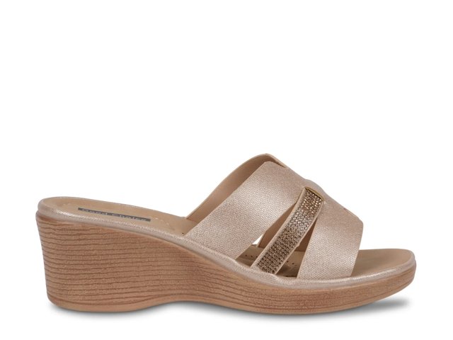 Frances Wedge Sandal