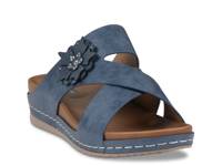 Nessie Sandal Blue view