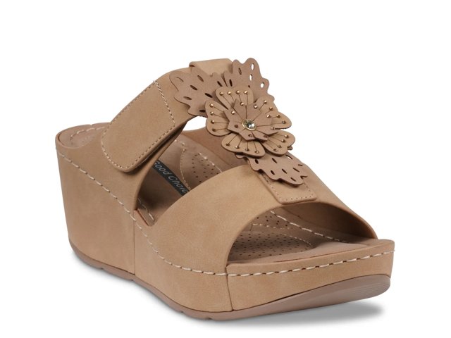 Talia Wedge Sandal