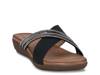 Iris Wedge Sandal Black view