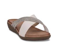 Iris Wedge Sandal White view