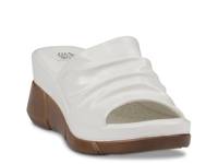 Nora Wedge Sandal White view