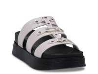 Stevie Wedge Sandal White view
