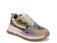 Leo Sneaker - Women's Multicolor Leopard Print view