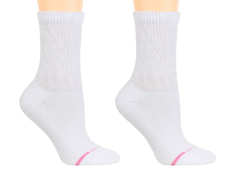 Texture Cable Women's Crew Socks - 2 Pack