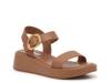 Sedonah Wedge Sandal Cognac view