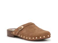 Willo Clog Chestnut Suede view