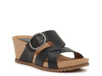 Travers Wedge Sandal Black view
