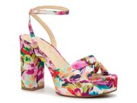 Ginien Platform Sandal White/Multicolor Floral Print view