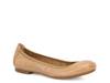 Julianne Ballet Flat Light Brown view