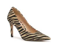 Edyn Pump Black/Beige Tiger Print Textile view