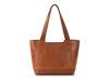 De Young Leather Tote Tan Leather view