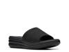 Drift Twist Wedge Sandal Black view