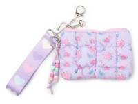 Two Piece Pouch Key Chain Set Purple view