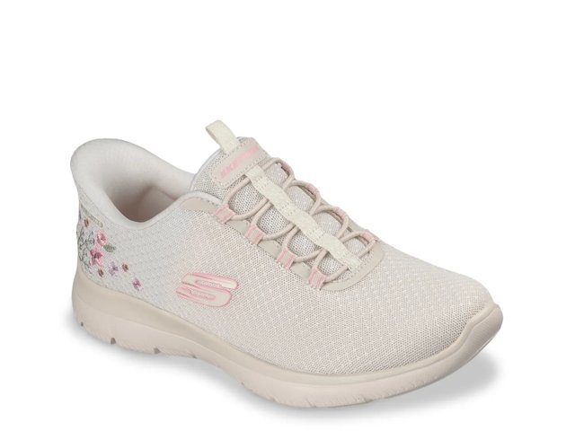 Skechers Hands Free Slip-ins Summits Spring Blossom Sneaker - Free