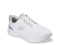 Skech-Lite Pro 2.0 Brilliant Shimmer Sneaker - Women's White/Silver view