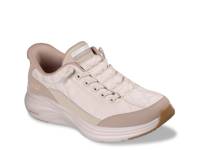 Hands Free Slip-Ins: Contour Foam Cozy Fit Slip-On Sneaker Tan view