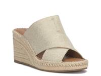 Cailey Espadrille Wedge Sandal Beige Canvas view