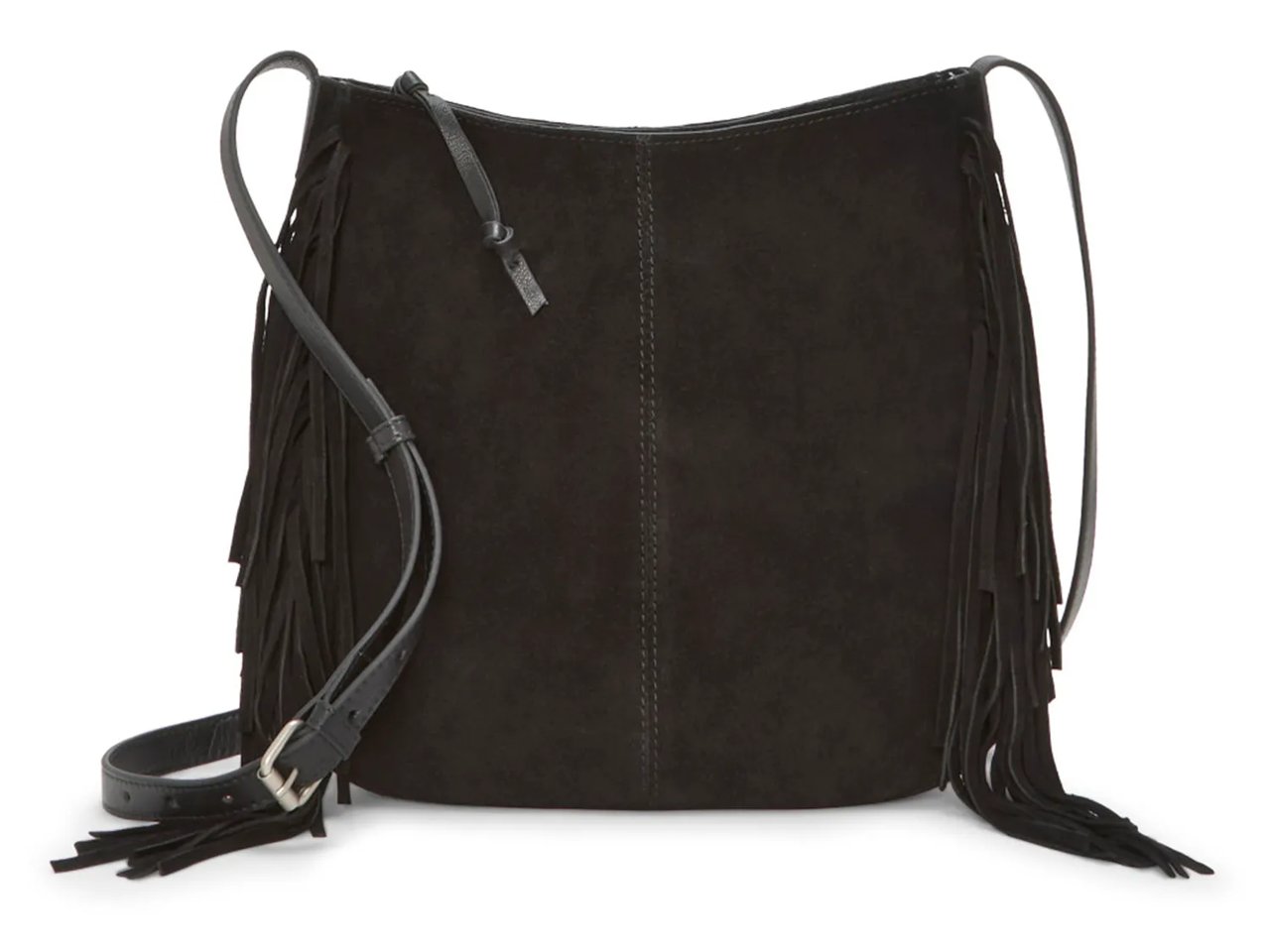 Nyra Suede Crossbody Bag