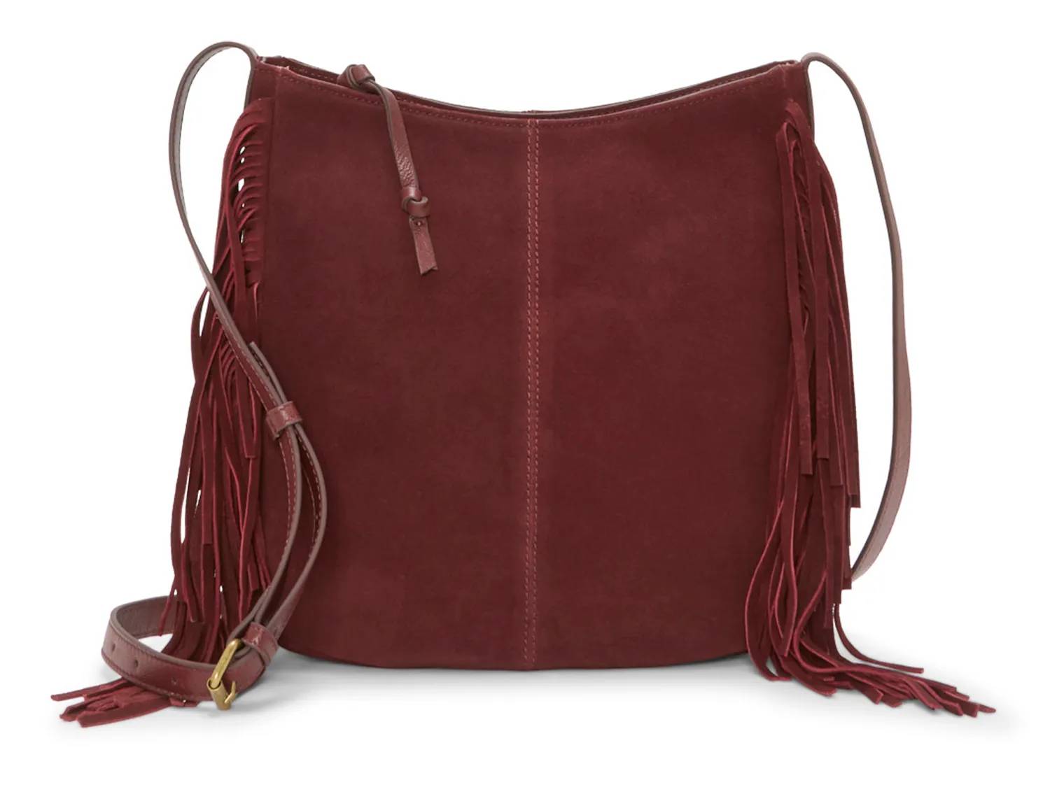 Nyra Suede Crossbody Bag