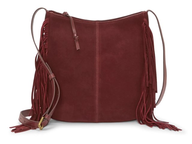 Nyra Suede Crossbody Bag