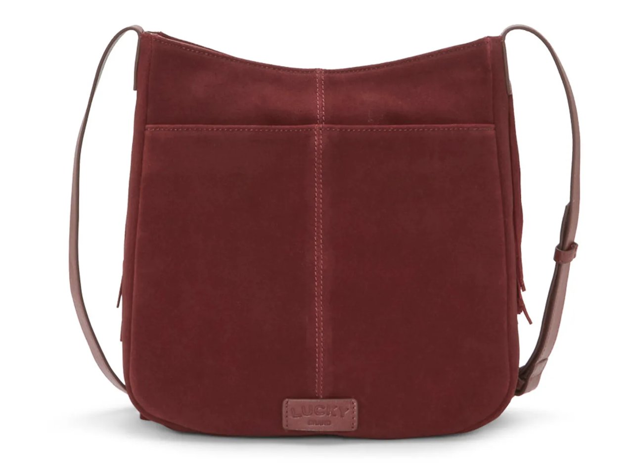 Nyra Suede Crossbody Bag