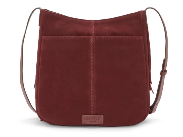 Nyra Suede Crossbody Bag
