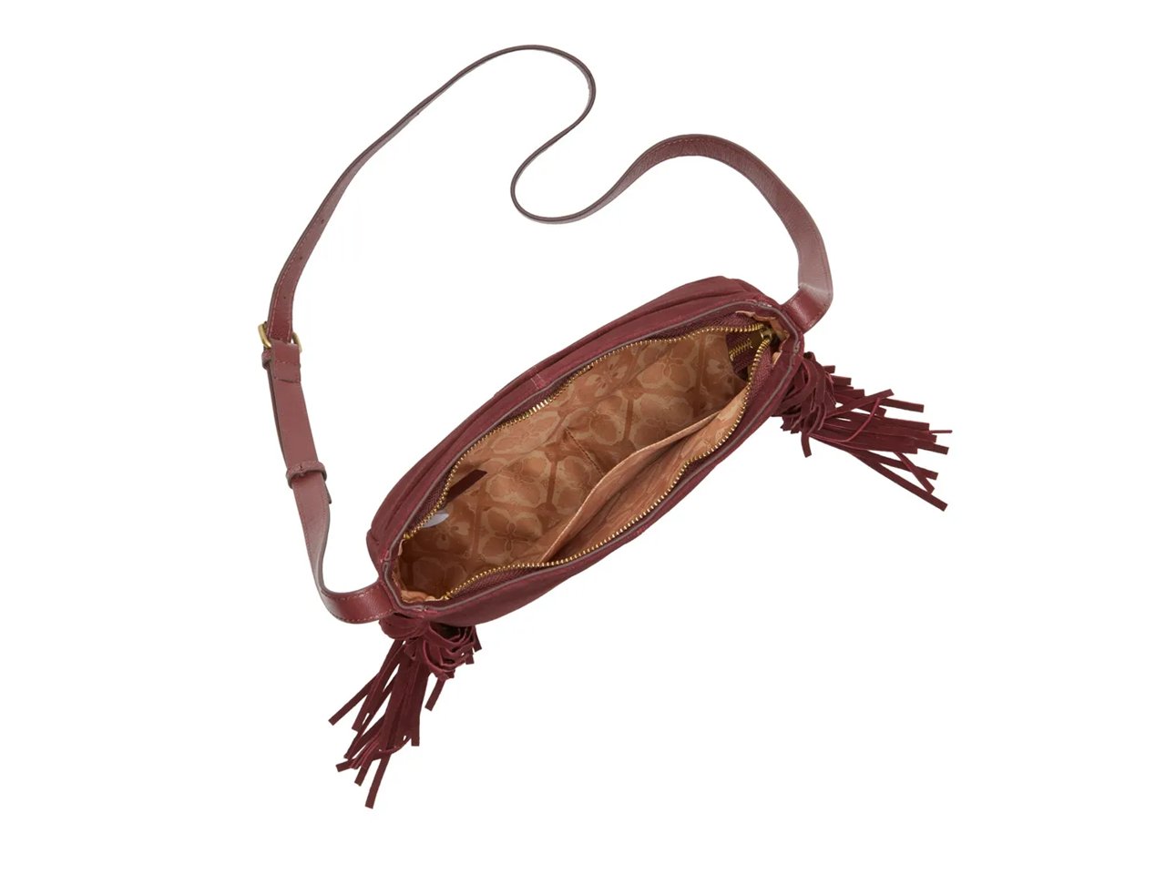 Nyra Suede Crossbody Bag