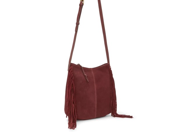 Nyra Suede Crossbody Bag