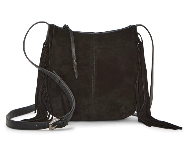 Nyra Small Suede Crossbody Bag