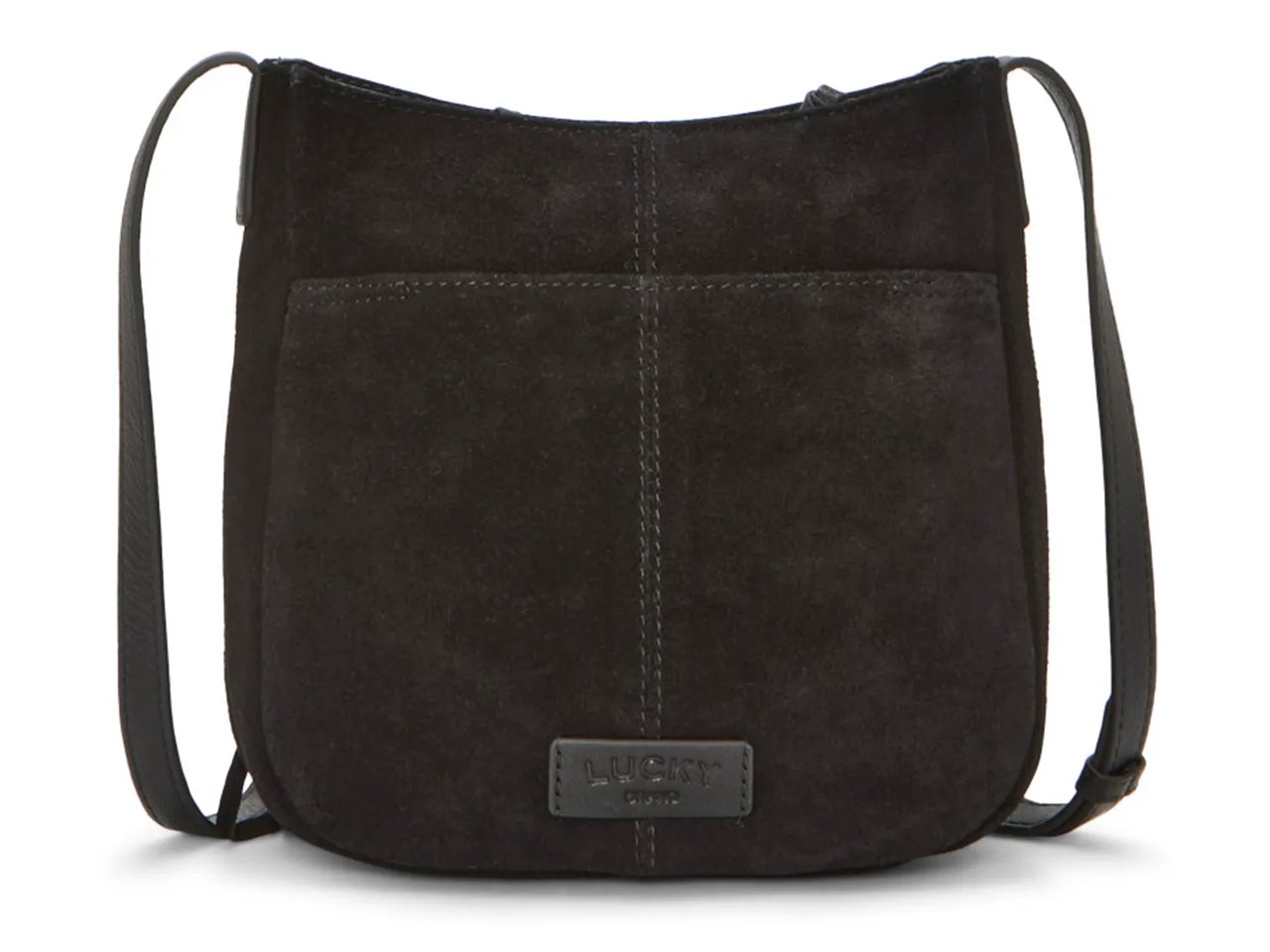 Nyra Small Suede Crossbody Bag