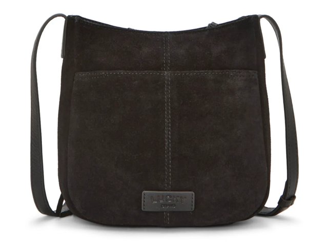 Nyra Small Suede Crossbody Bag