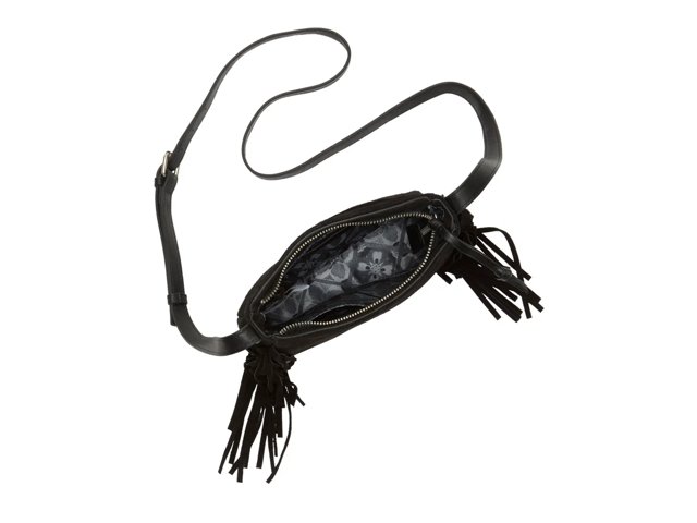 Nyra Small Suede Crossbody Bag