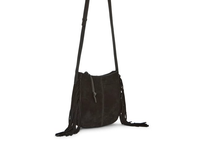 Nyra Small Suede Crossbody Bag